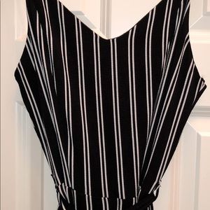 Monteau Striped Romper